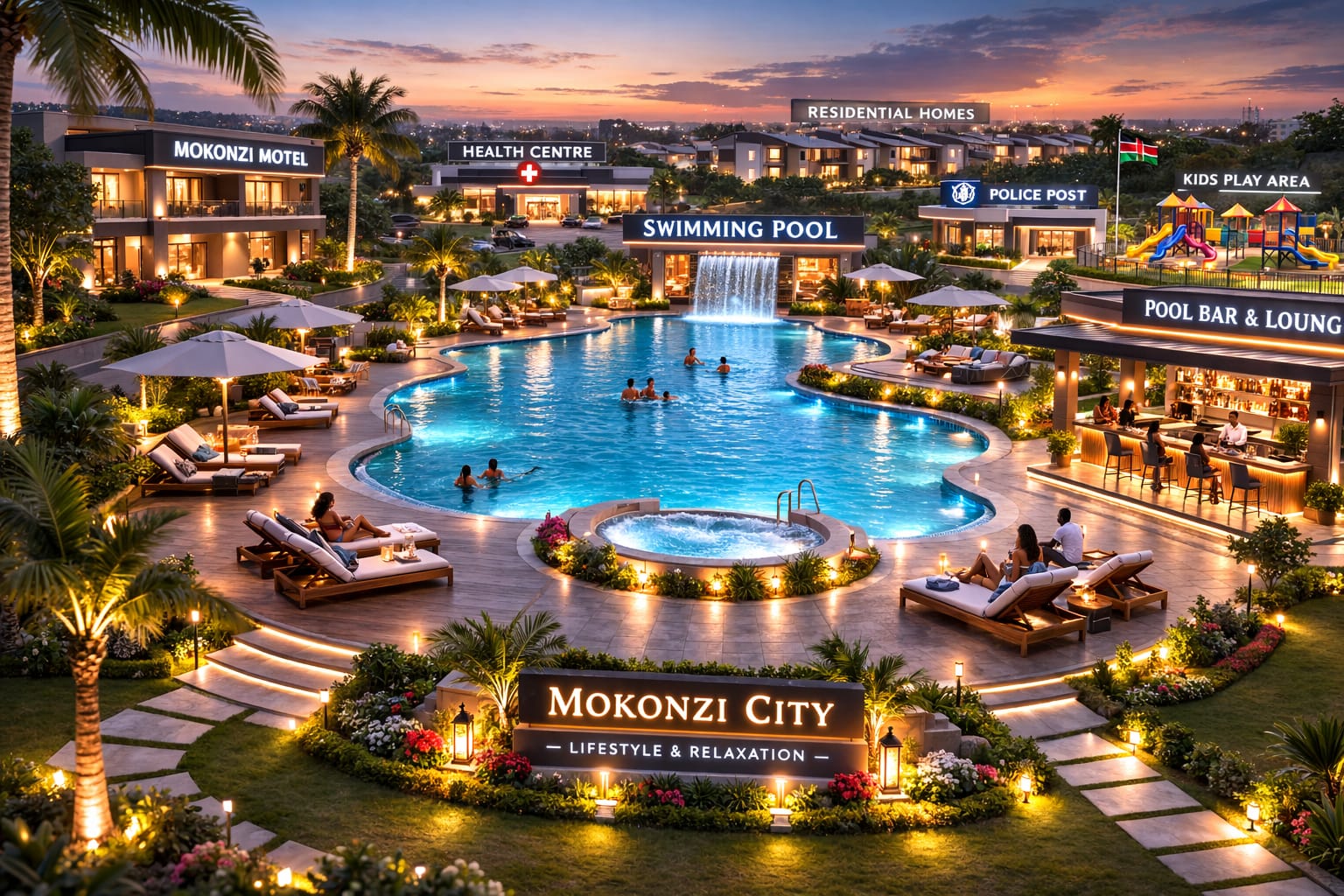 Mokonzi lifestyle plaza concept